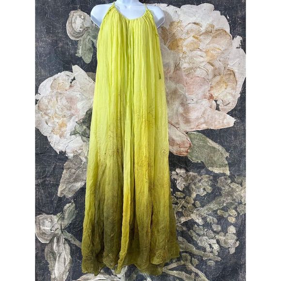 NWT Free People Robe longue Sunrise Size Medium - Picture 6 of 10